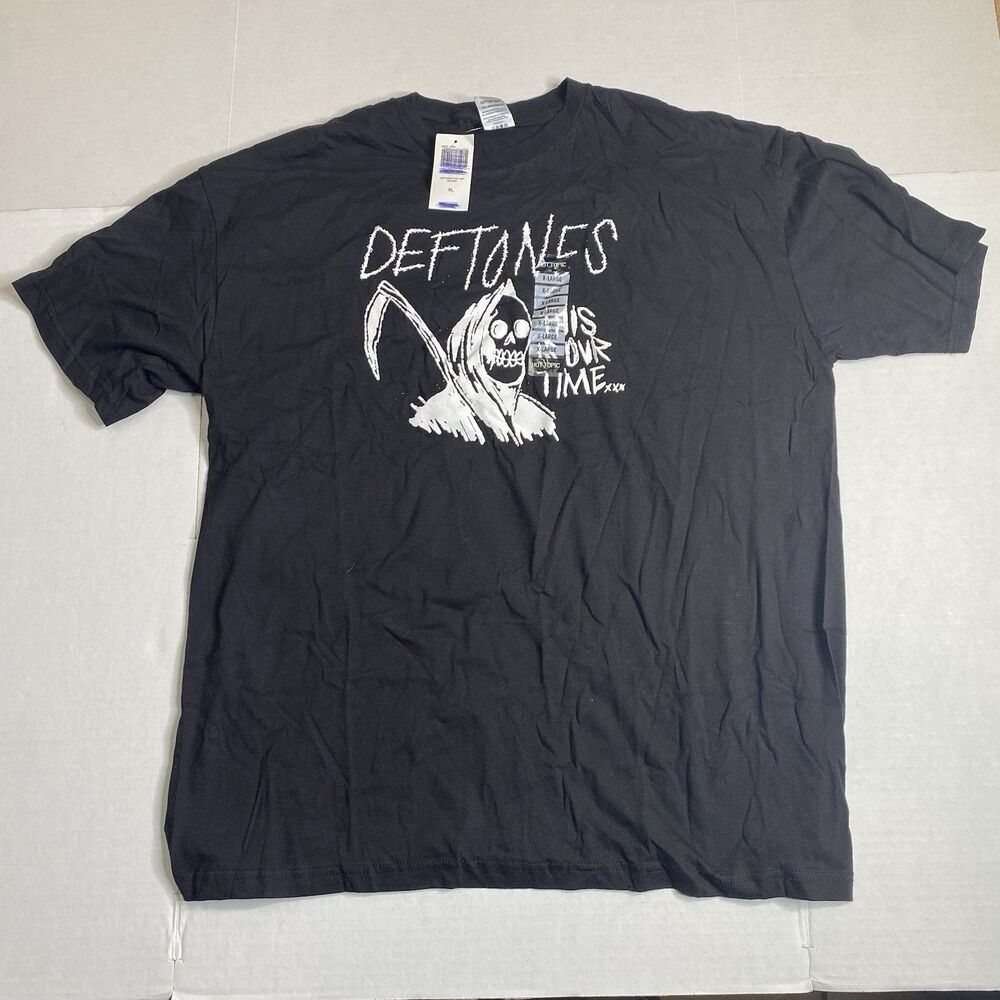 Deftones Grim Reaper This Is Our Time T-Shirt Men’s Size XL NWT